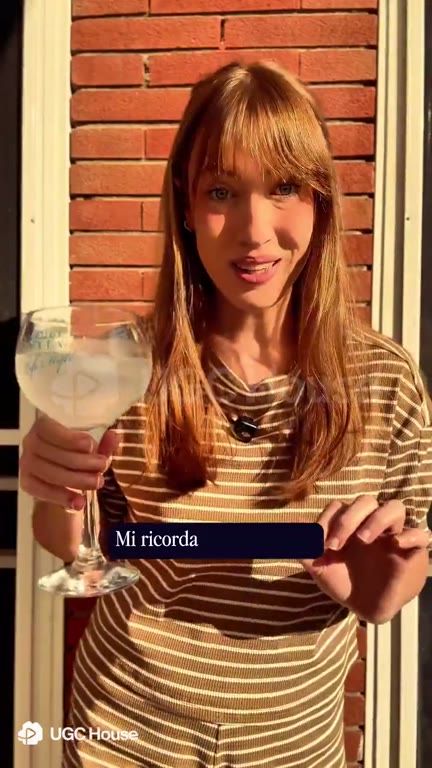 Video UGC food e beverage — testimonial creator